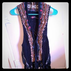 Free People knitted sweater vest
